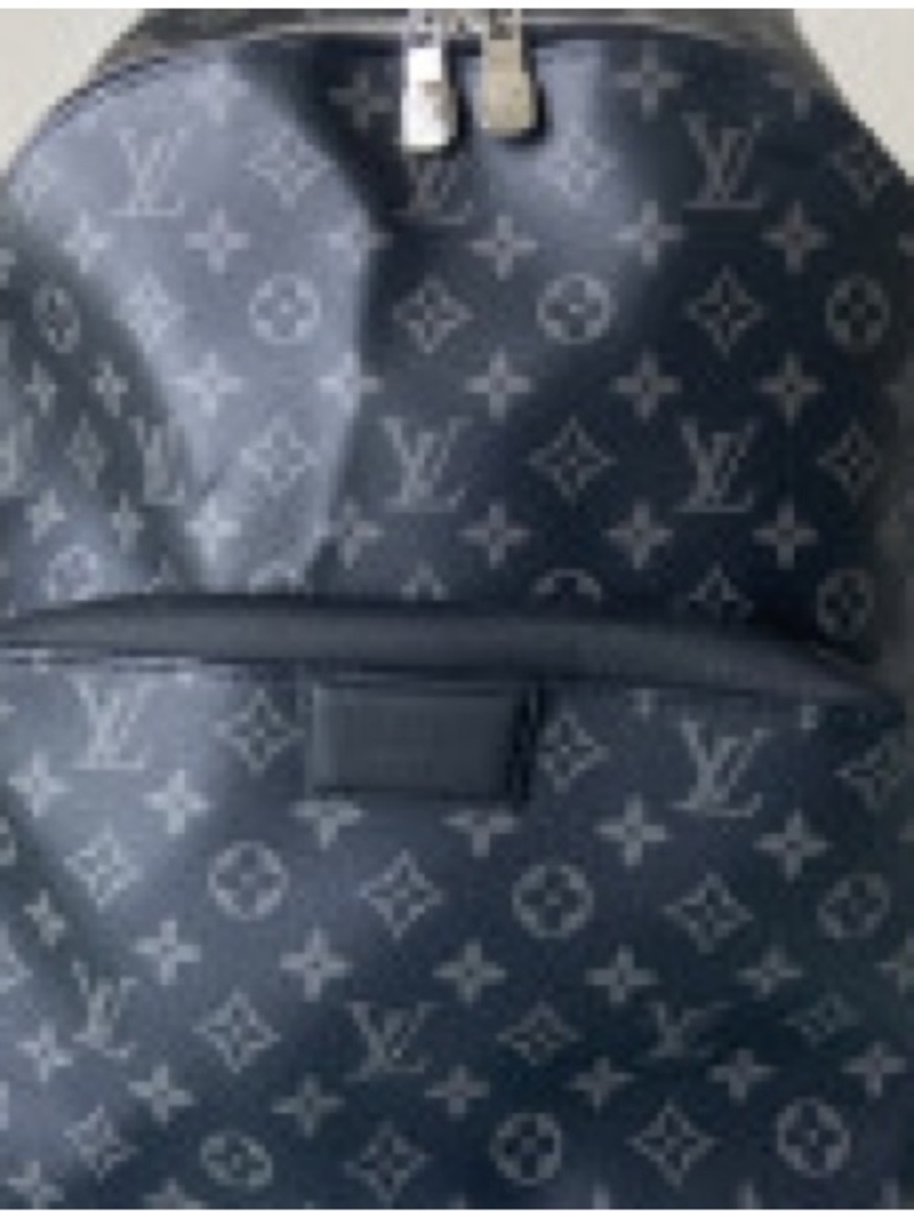 Louis Vuitton Monogram Backpack in Dark Gray and Black